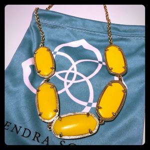Kendra Scott Yellow Necklace